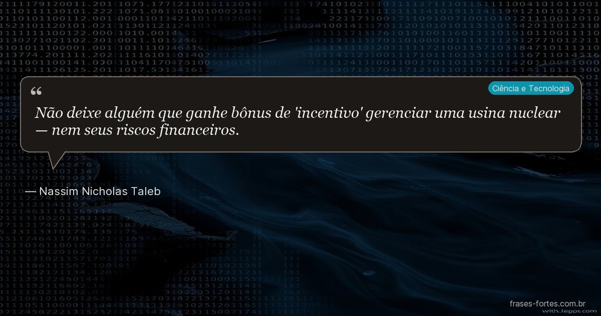 Frase de Nassim Nicholas Taleb