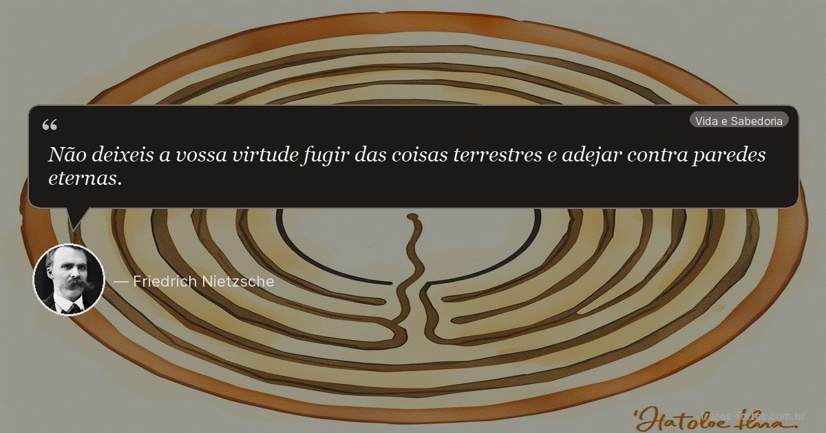 Frase de Friedrich Nietzsche