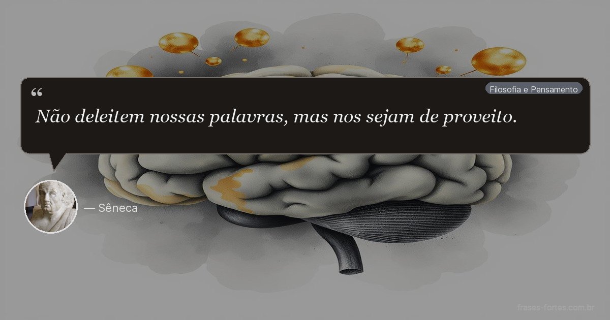 Frase de Sêneca