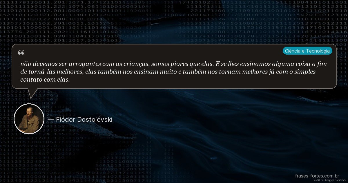 Frase de Fiódor Dostoiévski