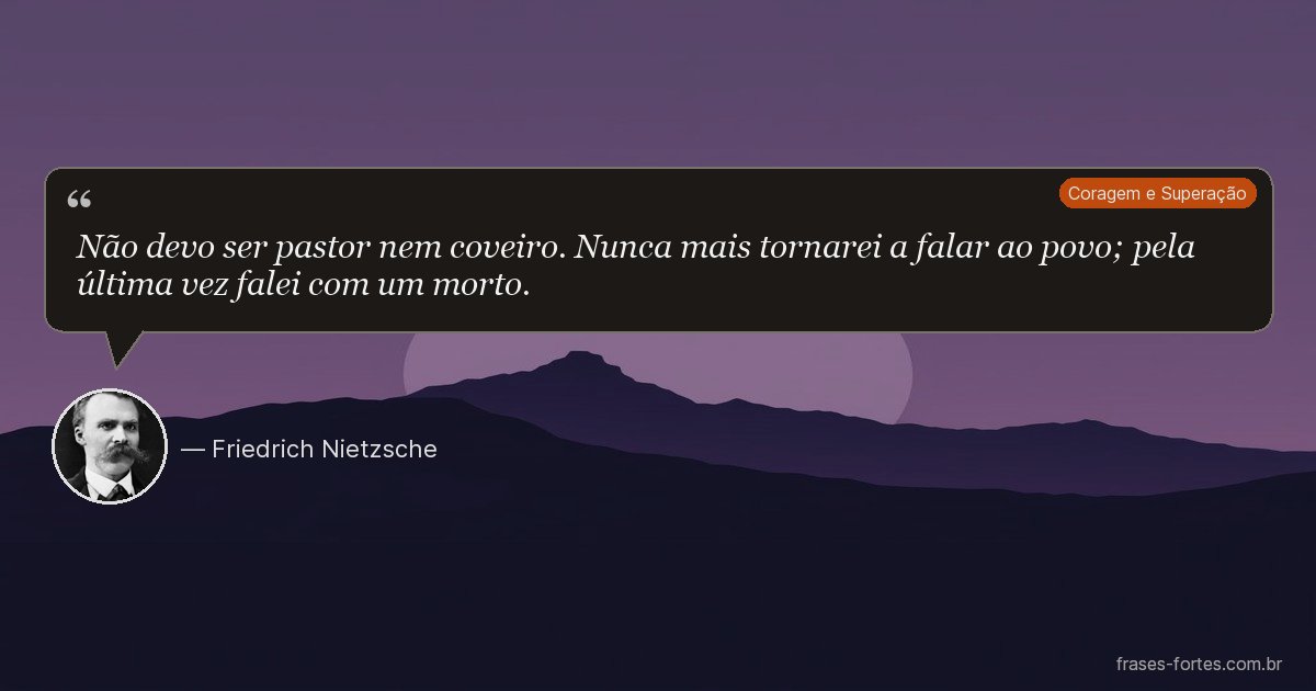 Frase de Friedrich Nietzsche