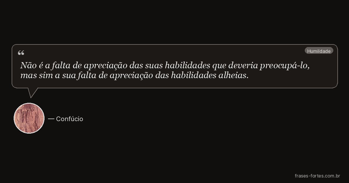 Frase de Confúcio