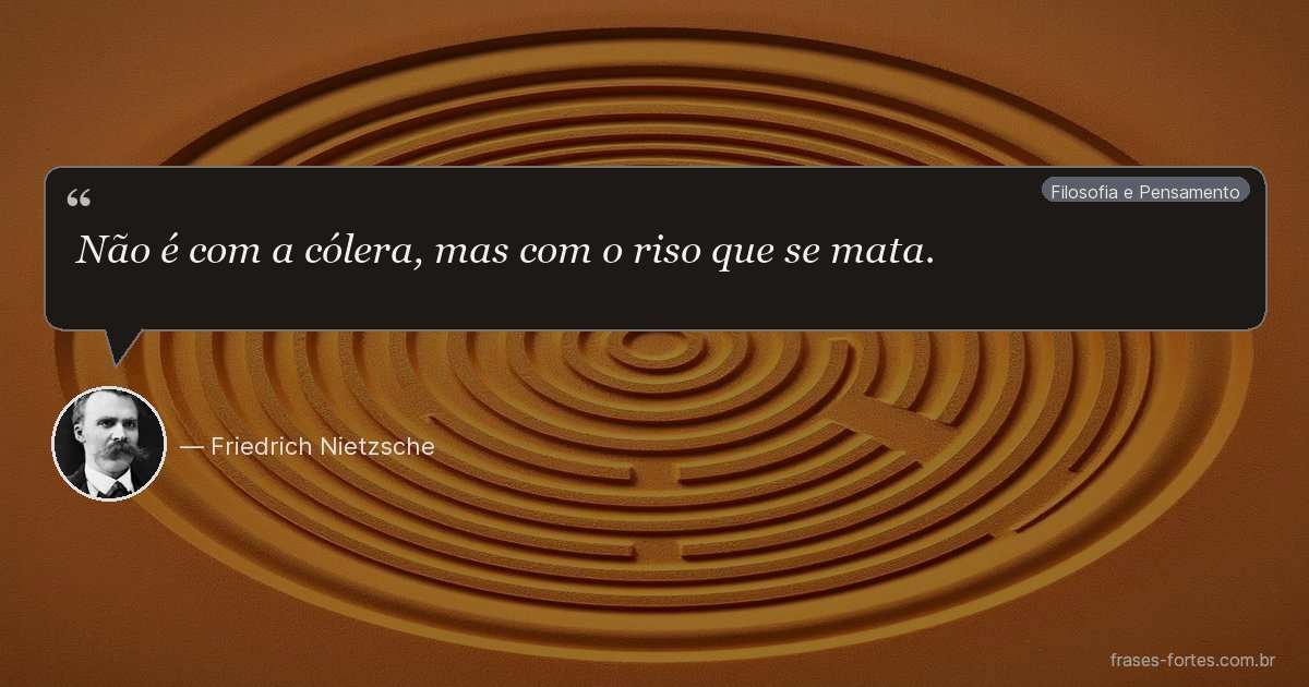 Frase de Friedrich Nietzsche
