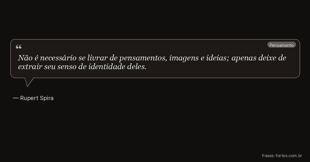 Frase de Rupert Spira