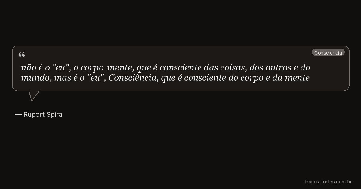 Frase de Rupert Spira