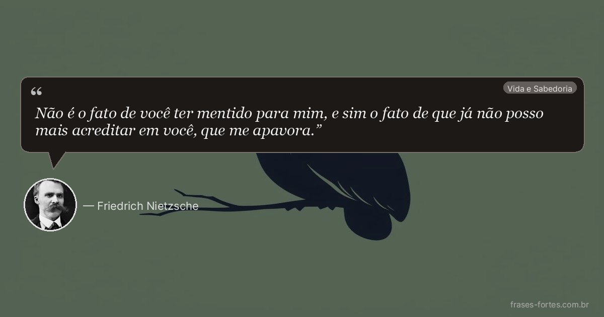 Frase de Friedrich Nietzsche