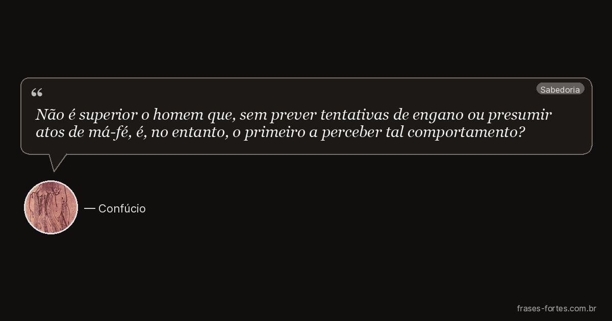 Frase de Confúcio