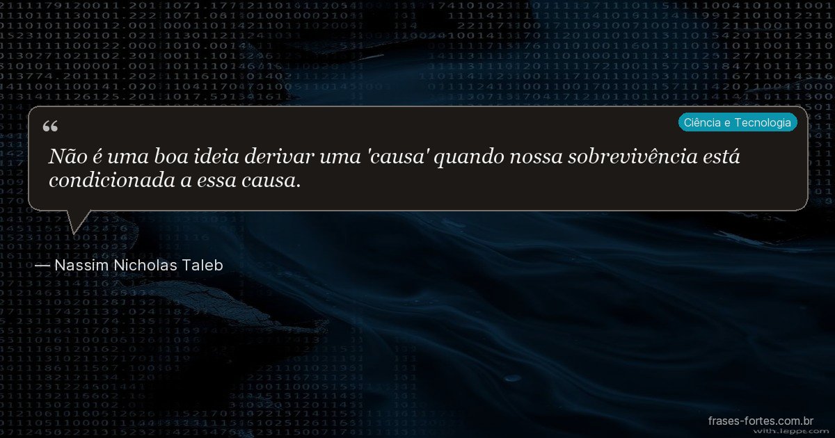 Frase de Nassim Nicholas Taleb