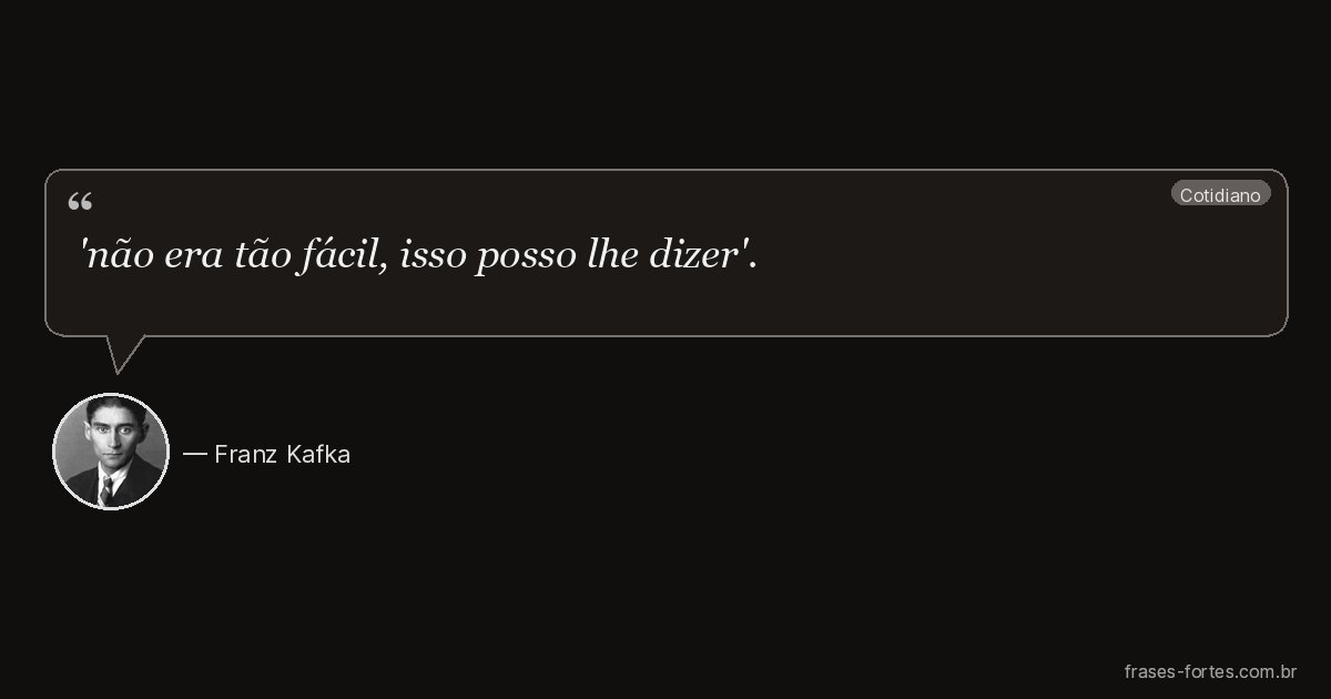 Frase de Franz Kafka