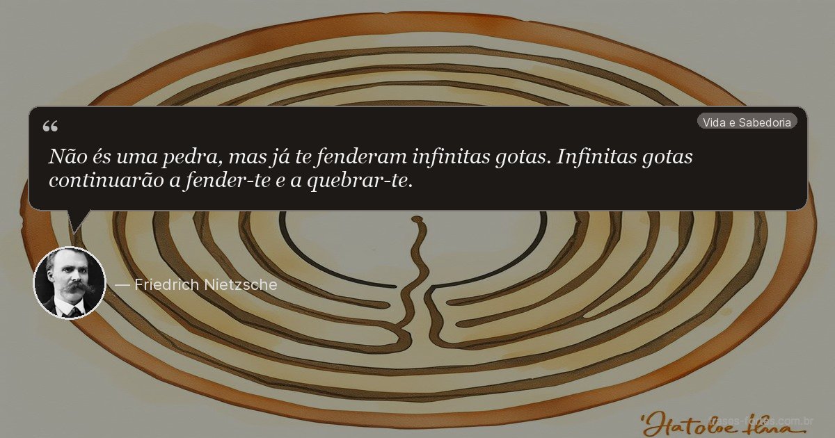 Frase de Friedrich Nietzsche