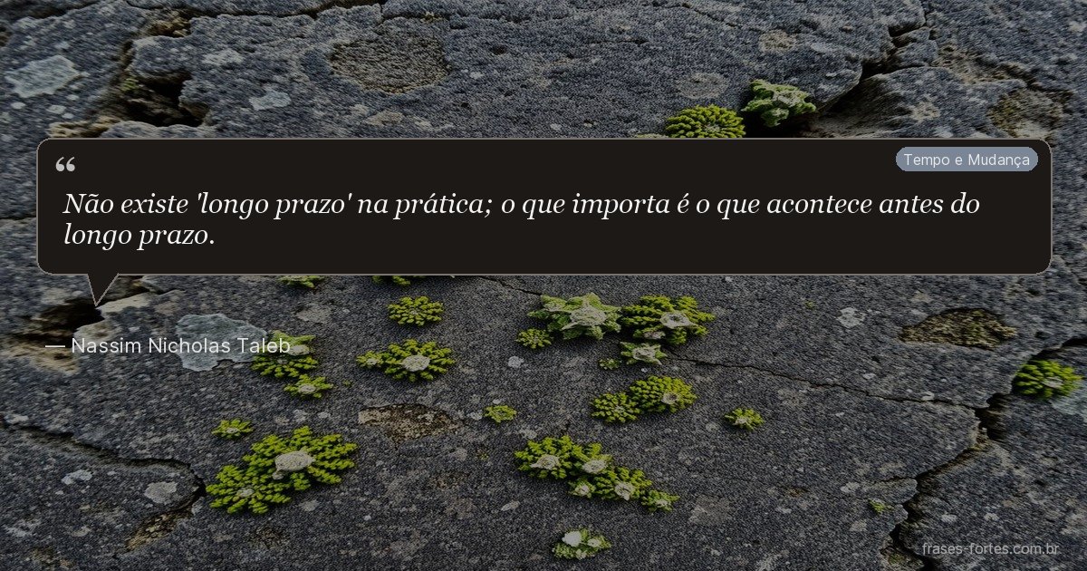 Frase de Nassim Nicholas Taleb