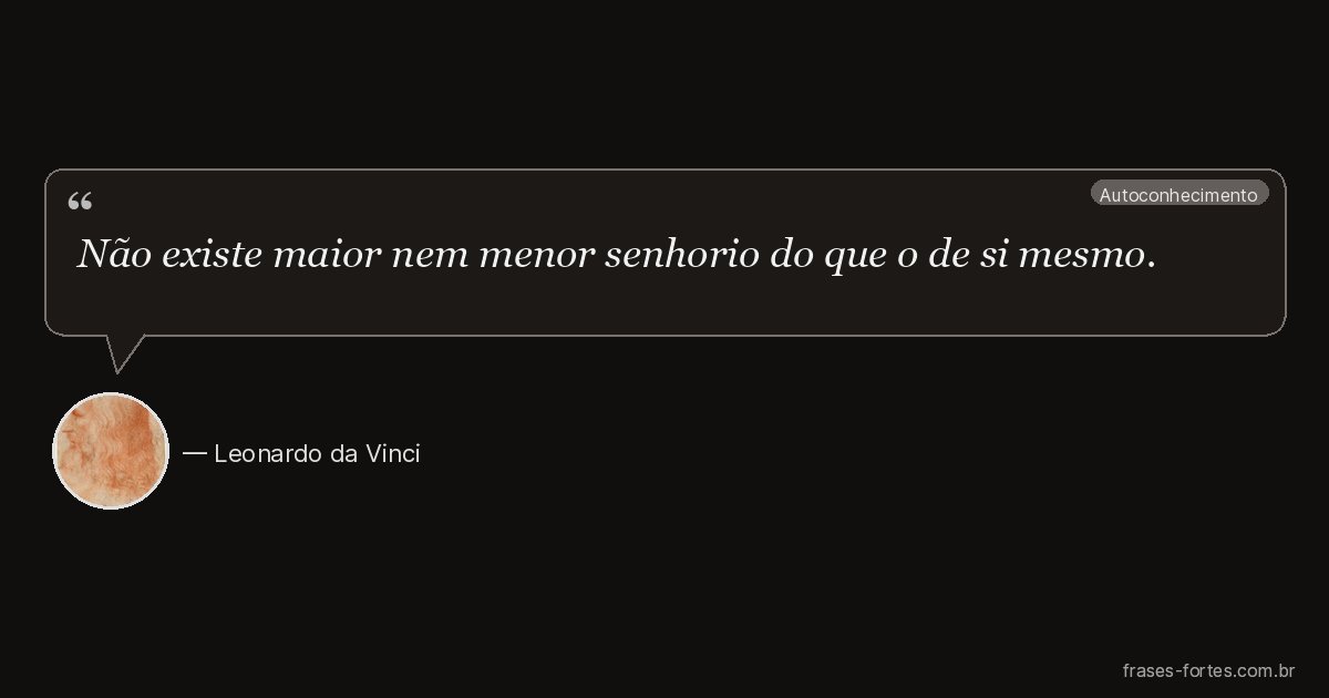Frase de Leonardo da Vinci