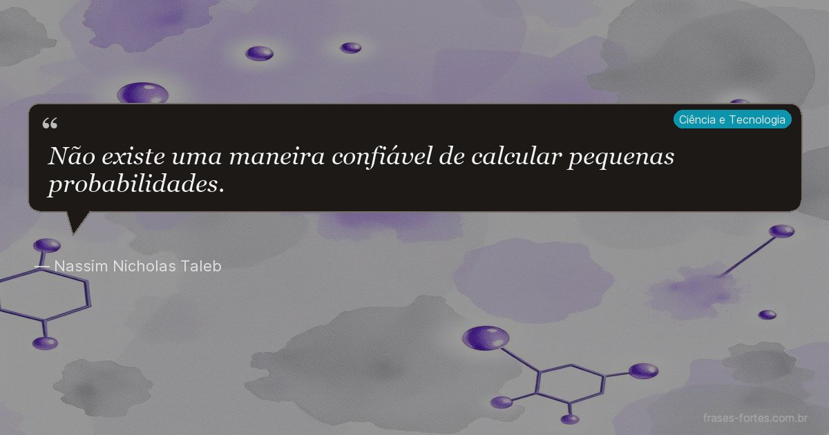 Frase de Nassim Nicholas Taleb