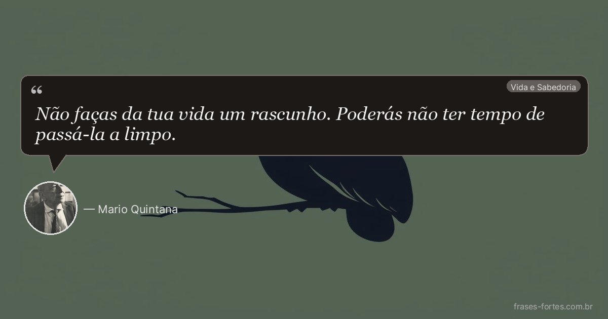 Frase de Mario Quintana