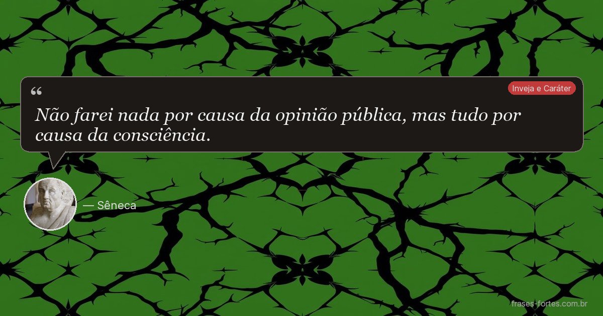 Frase de Sêneca