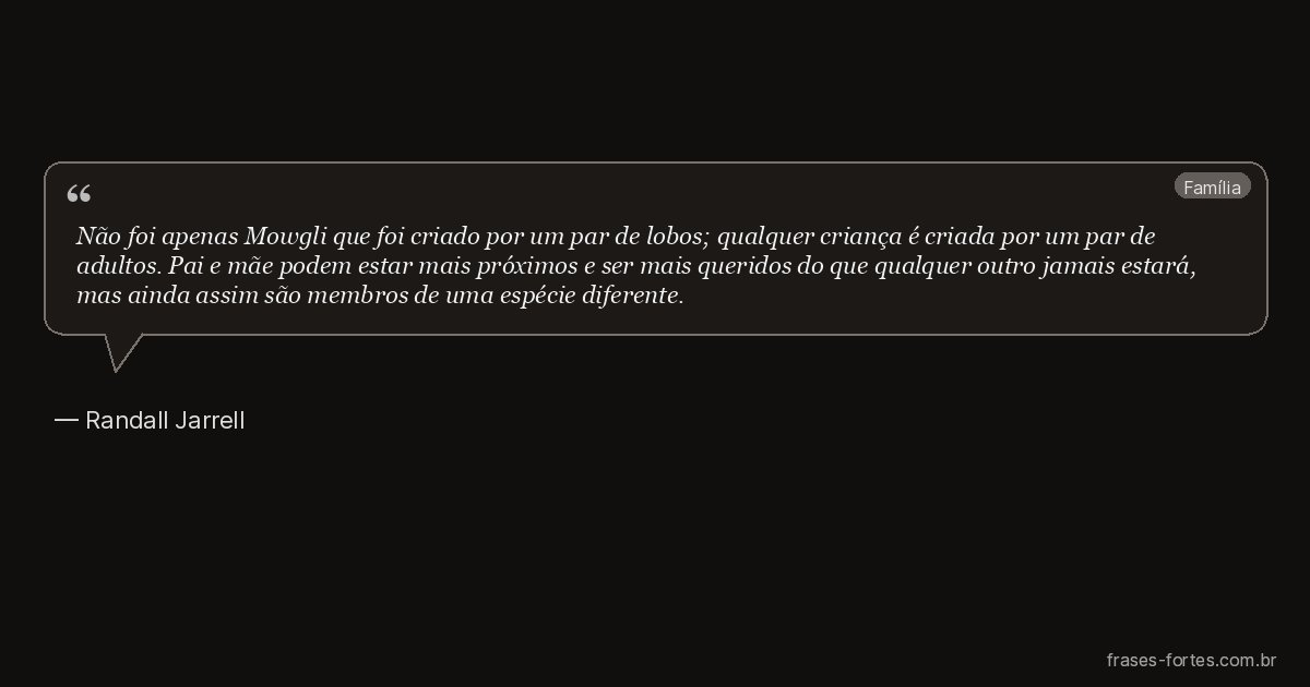 Frase de Randall Jarrell