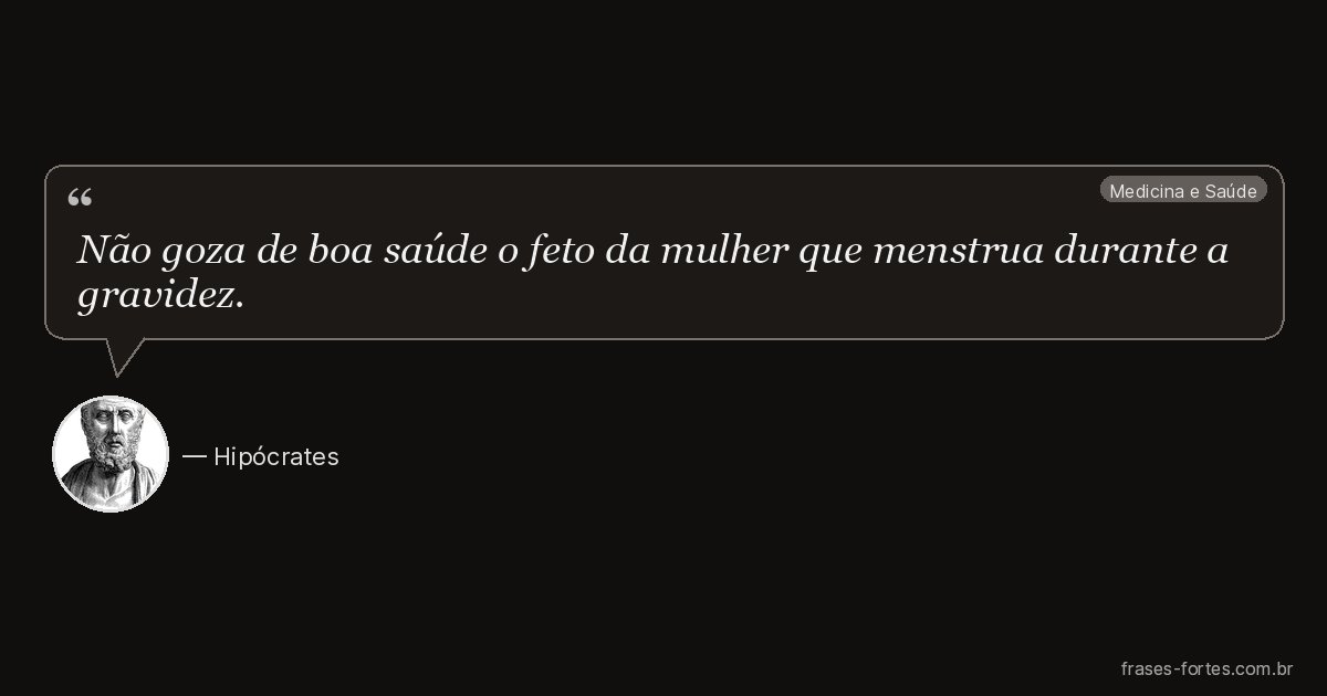 Frase de Hipócrates