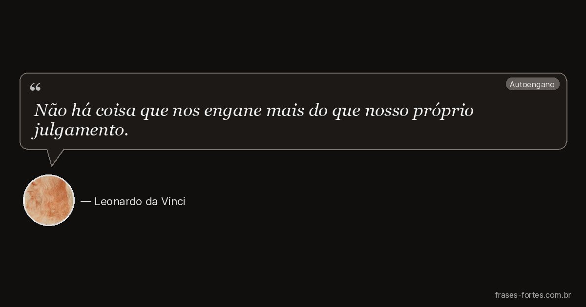 Frase de Leonardo da Vinci