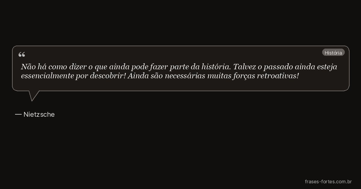Frase de Nietzsche