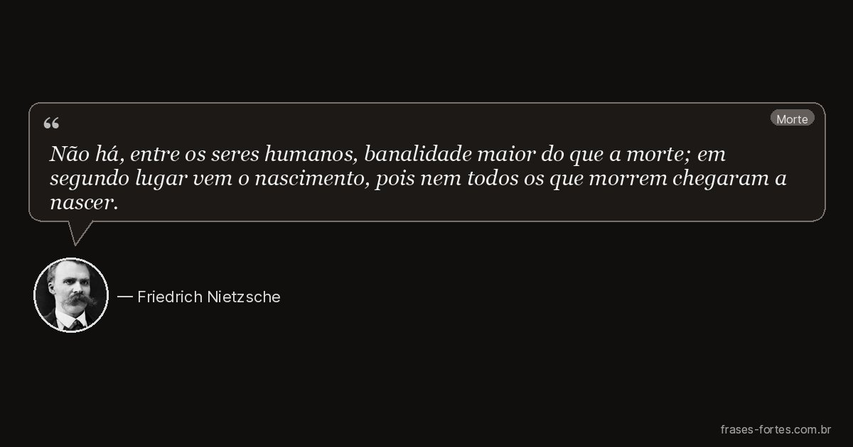 Frase de Friedrich Nietzsche