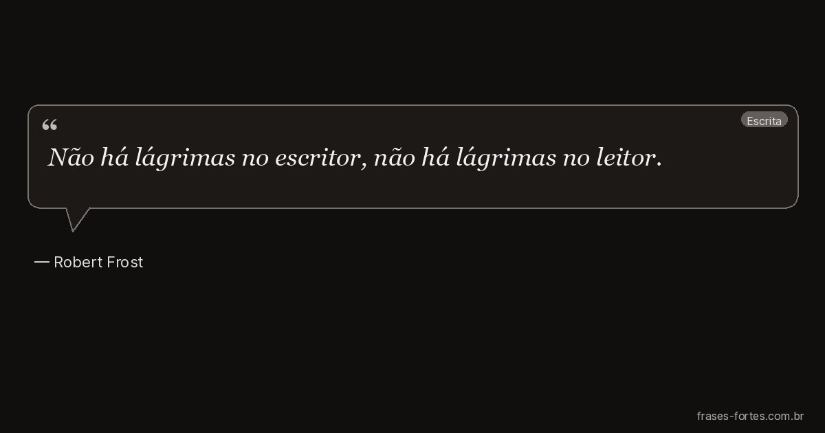 Frase de Robert Frost
