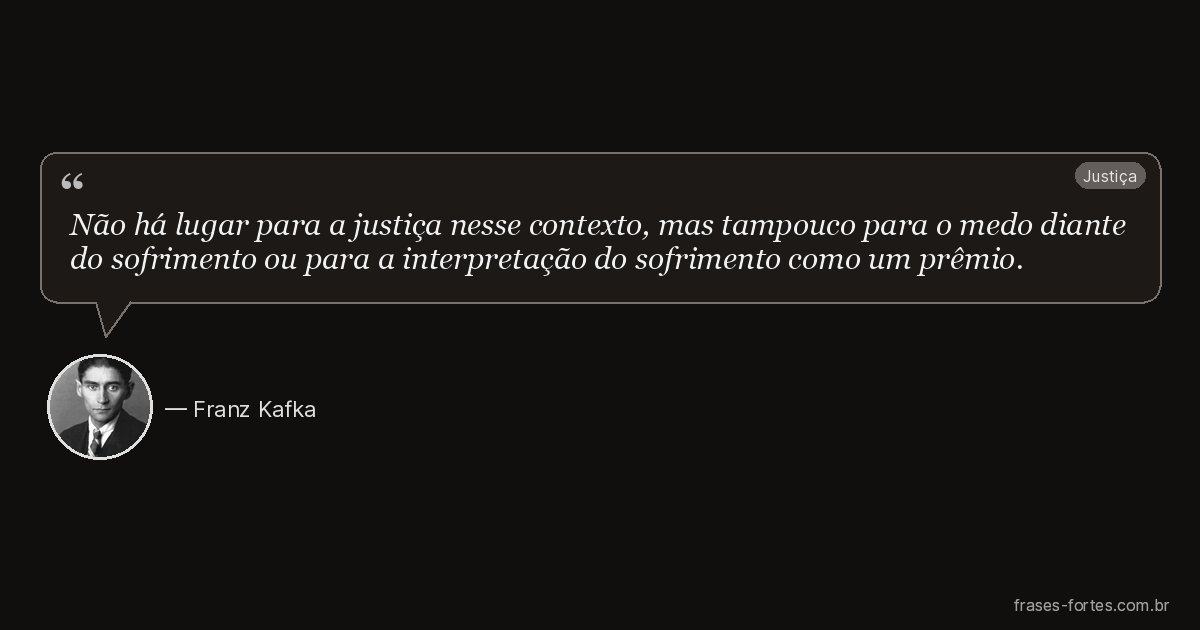 Frase de Franz Kafka