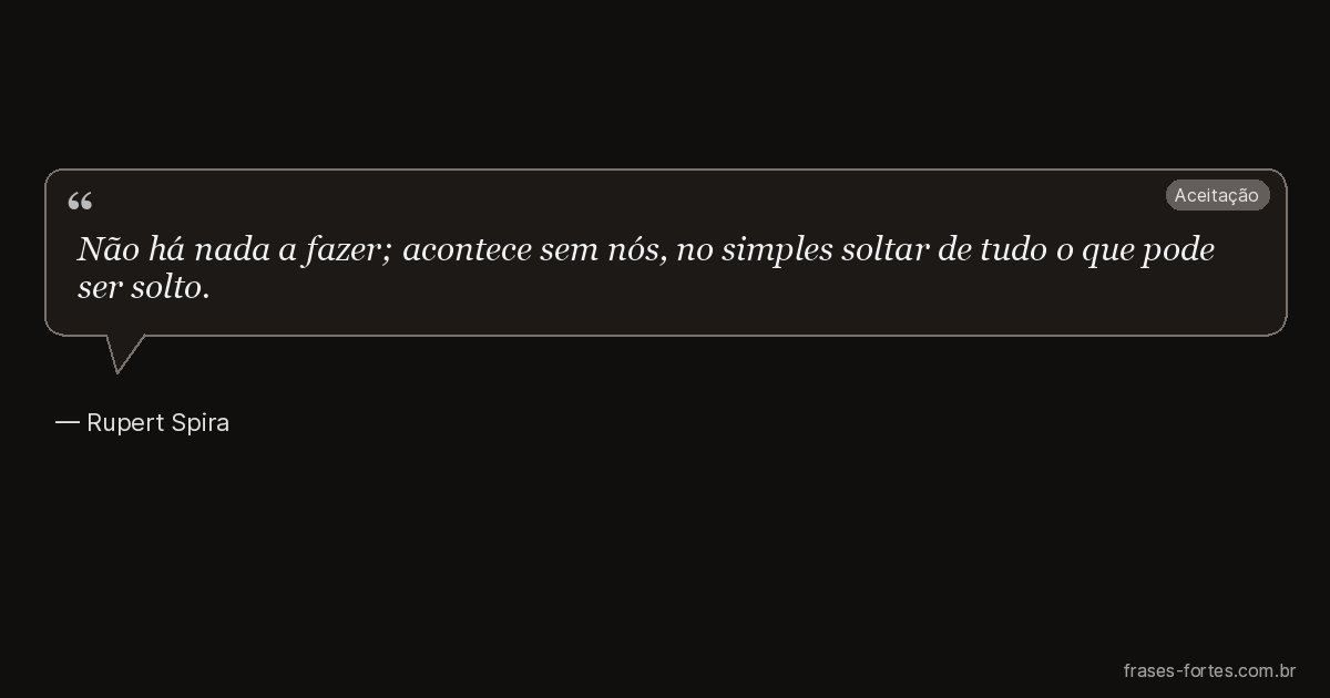 Frase de Rupert Spira