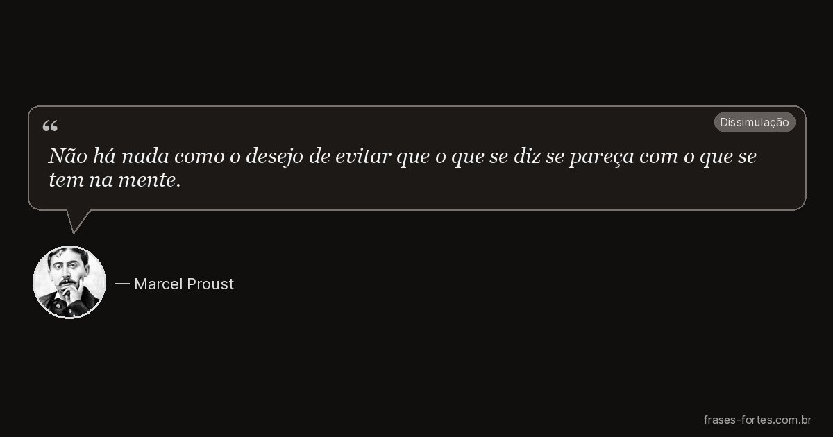 Frase de Marcel Proust