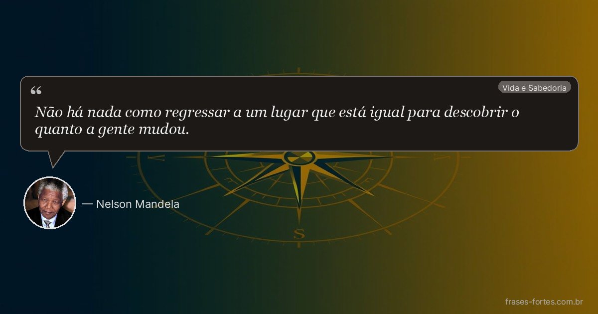 Frase de Nelson Mandela