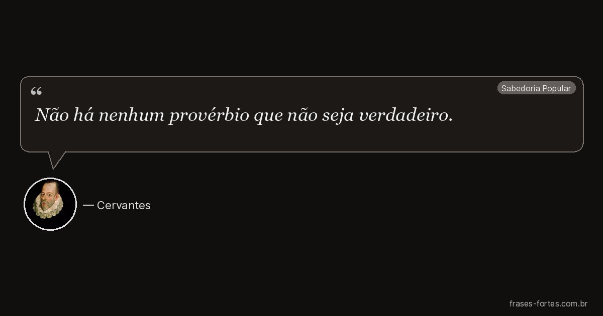 Frase de Cervantes