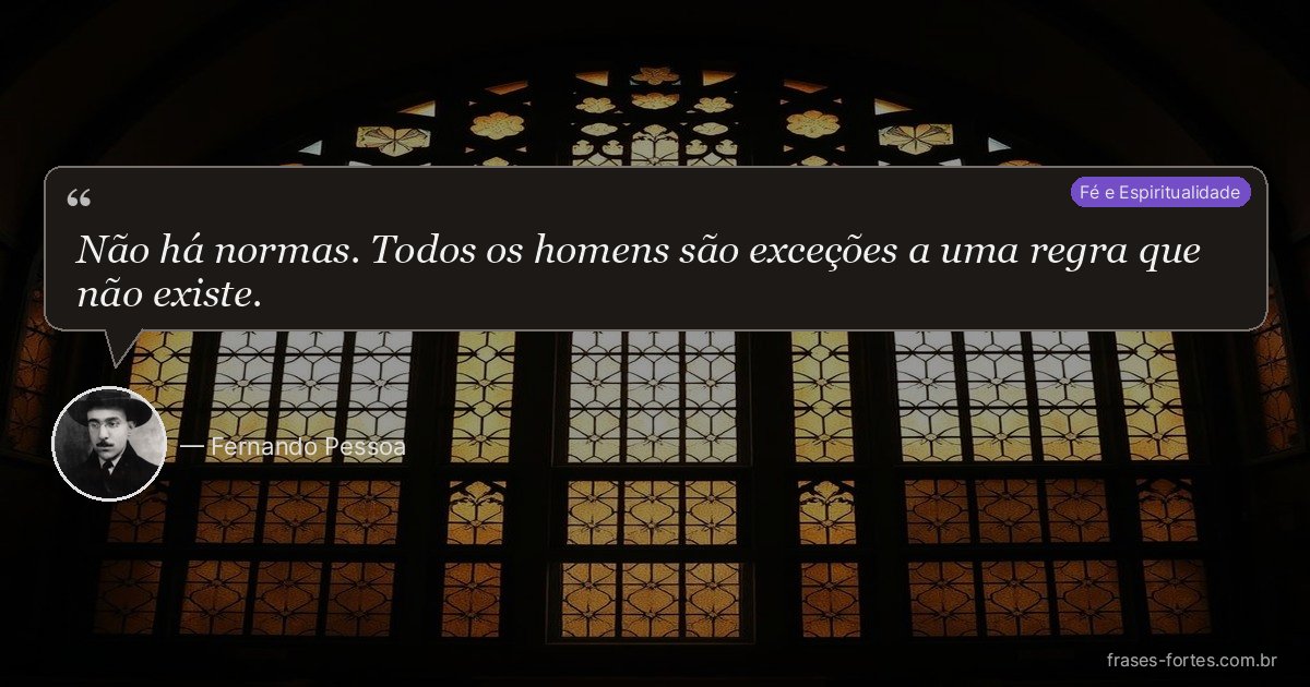 Frase de Fernando Pessoa