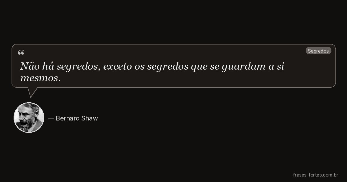 Frase de Bernard Shaw