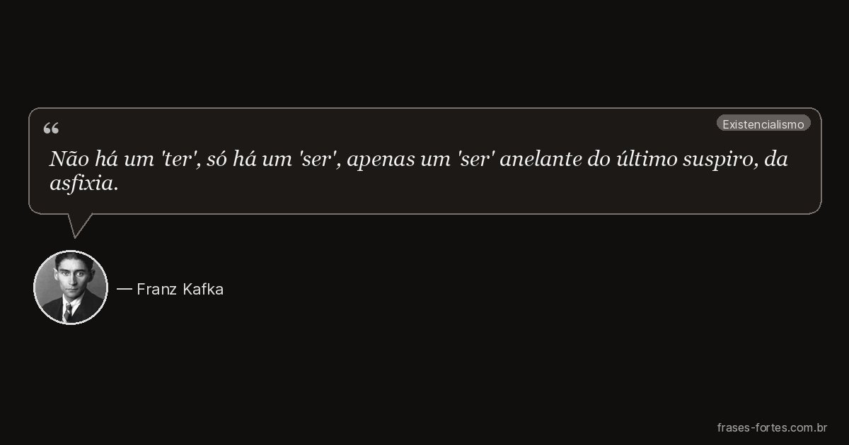 Frase de Franz Kafka