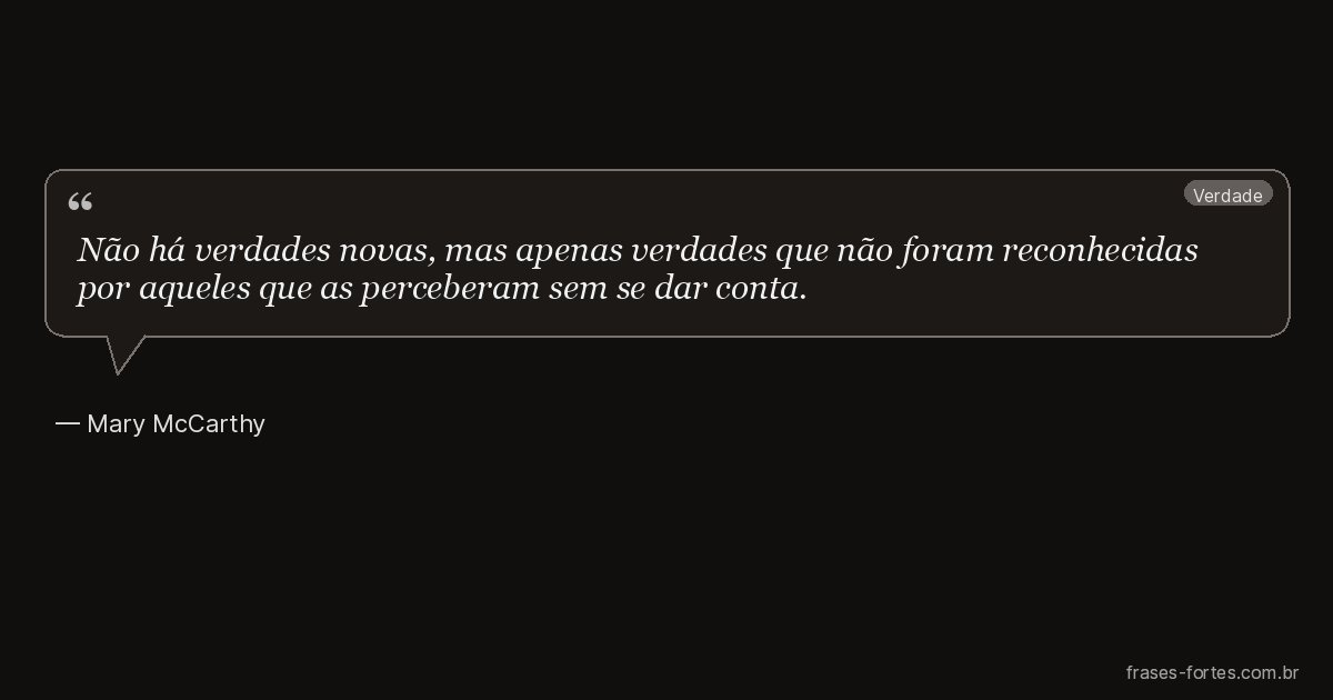 Frase de Mary McCarthy