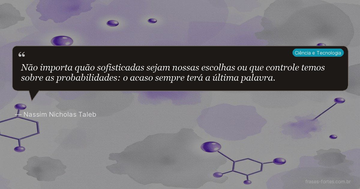 Frase de Nassim Nicholas Taleb