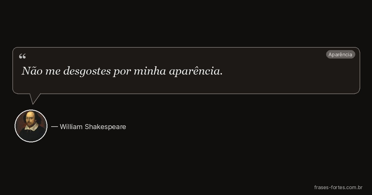 Frase de William Shakespeare