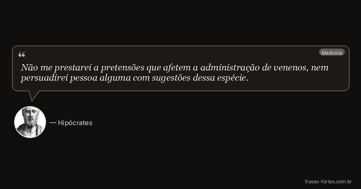 Frase de Hipócrates