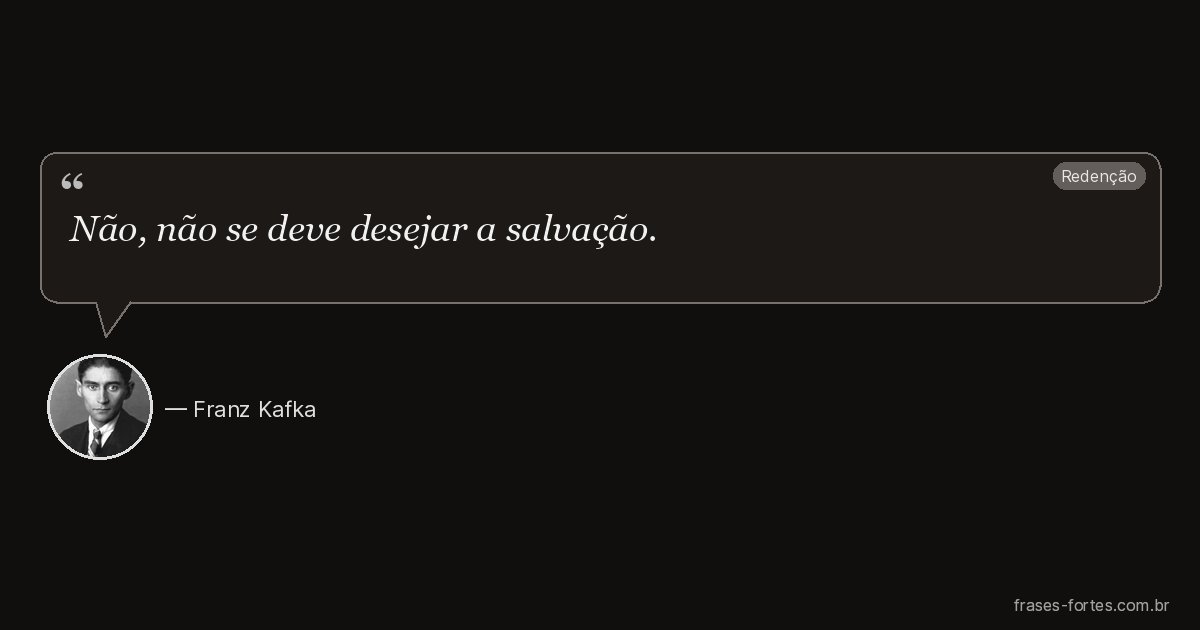Frase de Franz Kafka