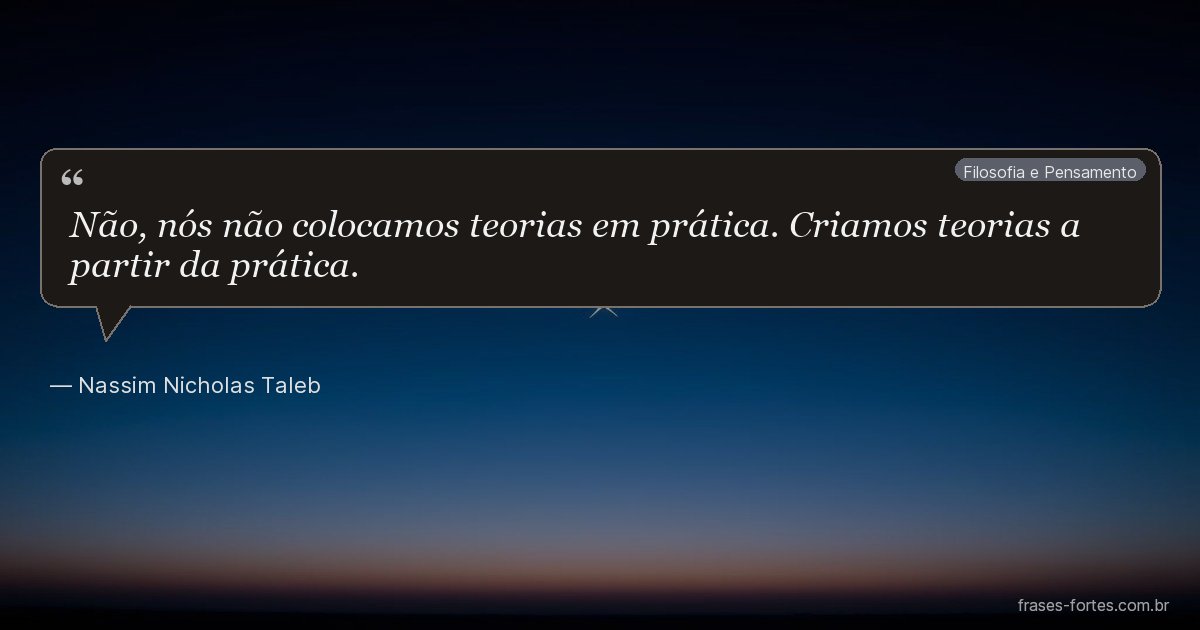 Frase de Nassim Nicholas Taleb