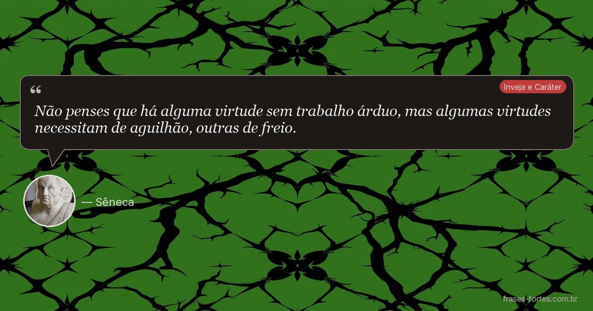 Frase de Sêneca