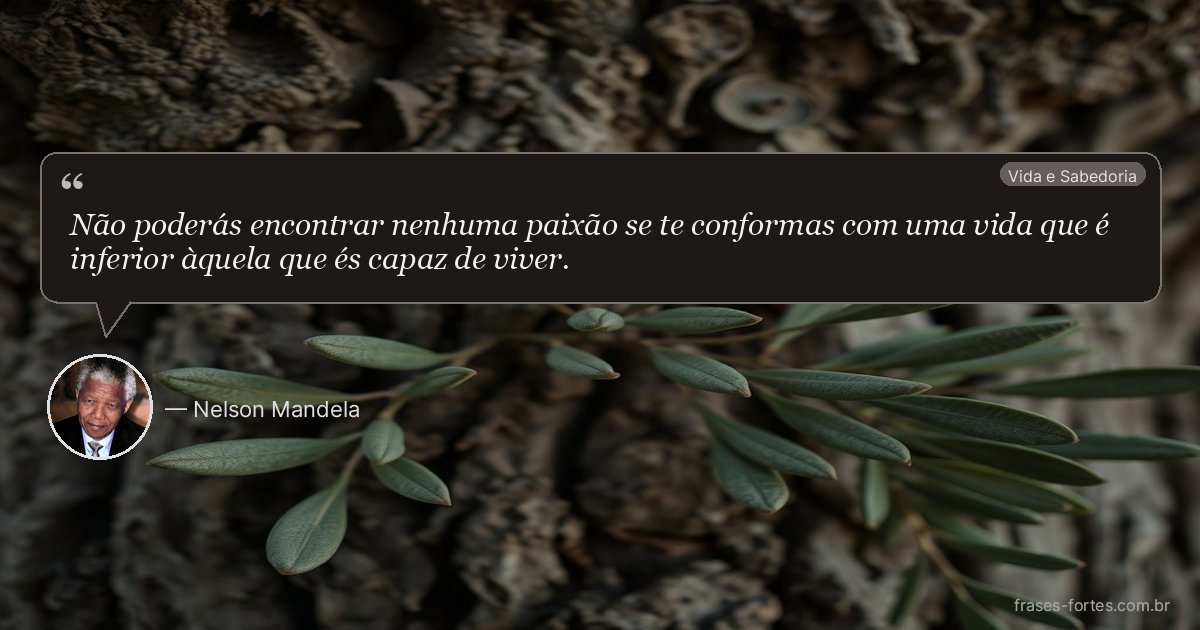 Frase de Nelson Mandela