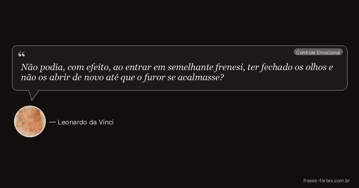 Frase de Leonardo da Vinci