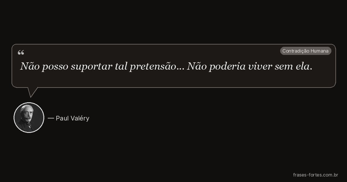Frase de Paul Valéry