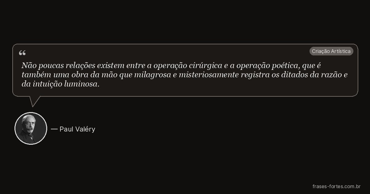 Frase de Paul Valéry