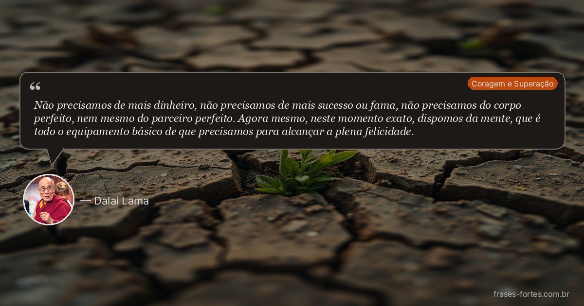 Frase de Dalai Lama
