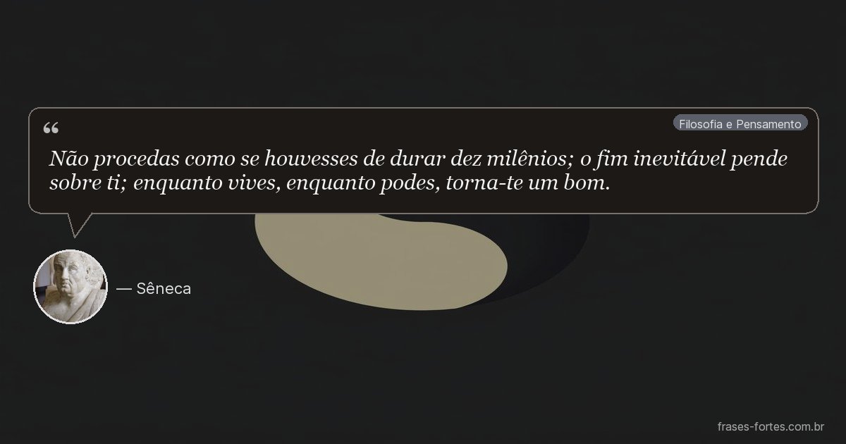 Frase de Marco Aurélio