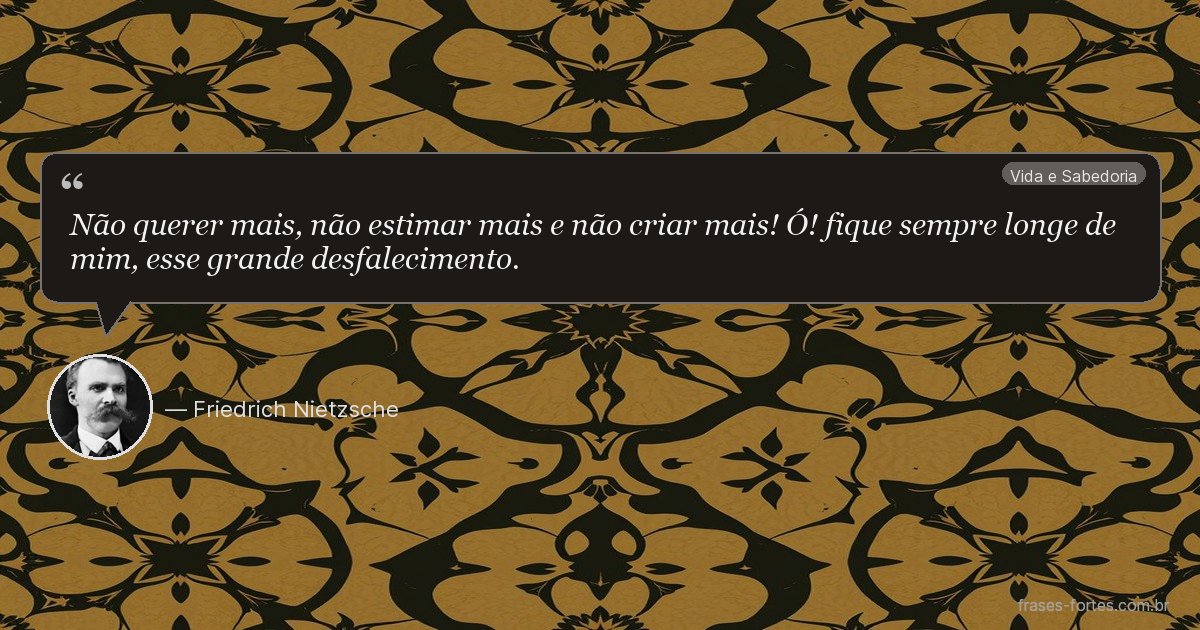 Frase de Friedrich Nietzsche