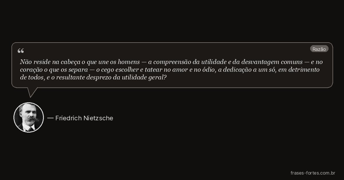 Frase de Friedrich Nietzsche