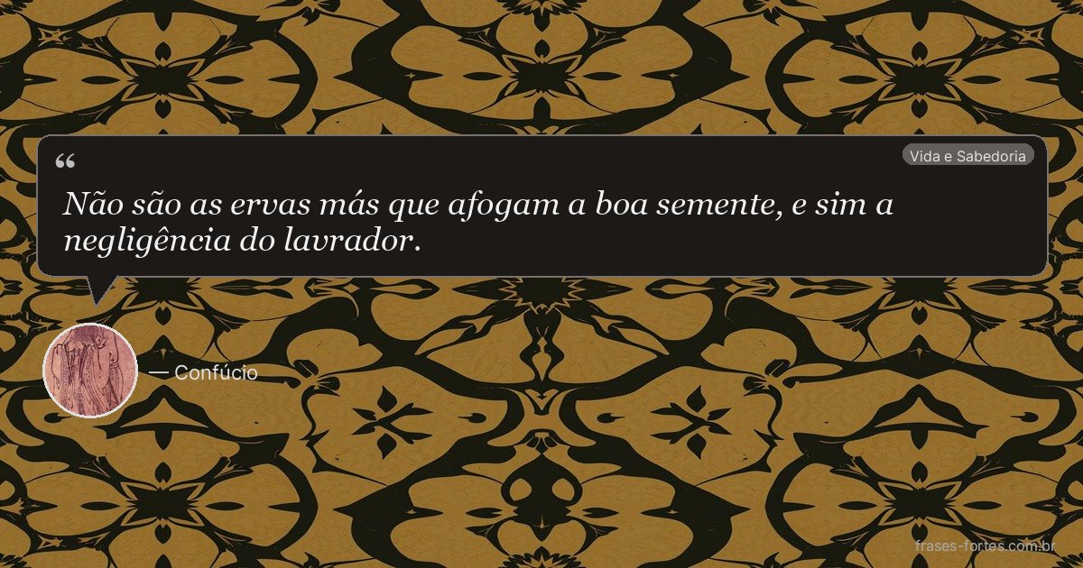 Frase de Confúcio