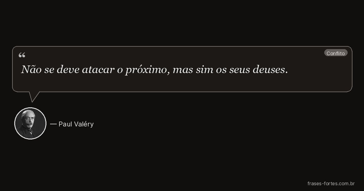 Frase de Paul Valéry
